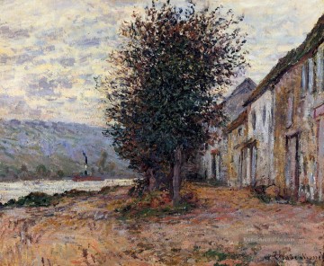 Die Ufer des Seine bei Claude Monet Ölgemälde
